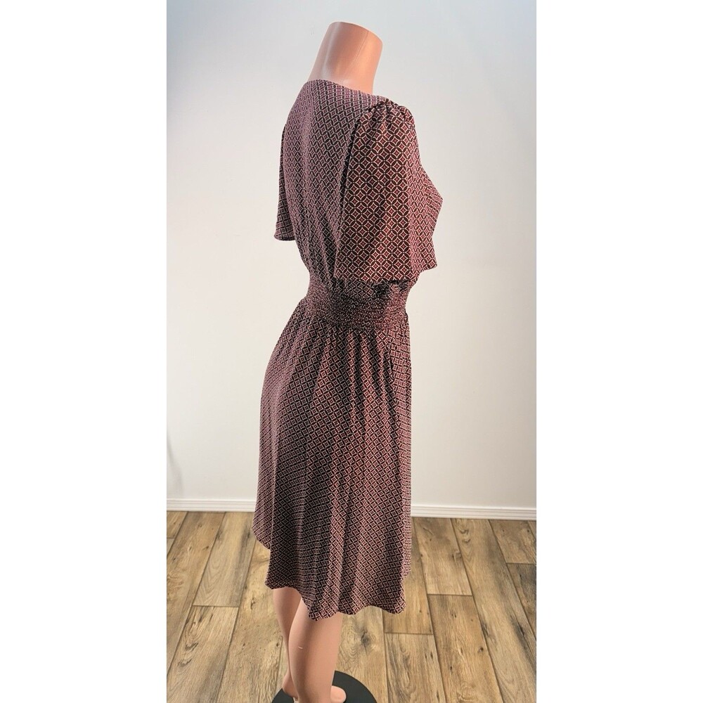 Draper James Women XSmall Floral Fit & Flare Knee Length Dress V Neck - Picture 9 of 16